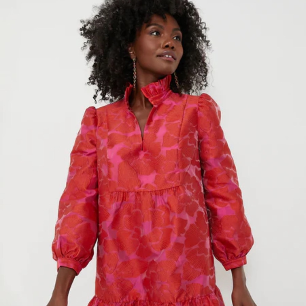 Tuckernuck Red and Pink Women's Dress